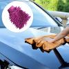 SHINROAD Auto Cleaning Gloves - Soft Lint Wash Violet view 2