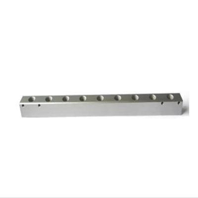 SSOPTMCB G1/4" BSP 9-Way, 11-Port Pneumatic Manifold Block