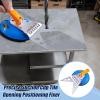 Tile Hole Locator with Suction Cup Base, 7.28 x 4.72 x 1.97 in, Multicolor view 3
