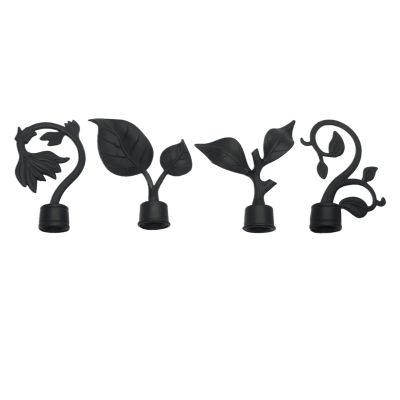 MRVAKDYDI Curtain Rod Finials, Style A, 4-Pack