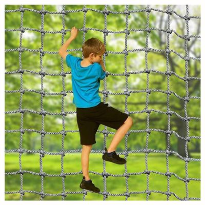 Outdoor Climbing Cargo Net, Polyamide Rope Net, 10 mm x 12 cm, 1 x 5 m