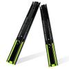 Soft-Close 3-Fold Full-Extension Drawer Slides, Side-Mount Ball-Bearing Steel Rails, Set of 2 view 1
