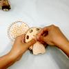 3D Wooden Puzzle Marble Run, Mechanical Construction Toy with LED and Sound, DIY Table Decor view 4