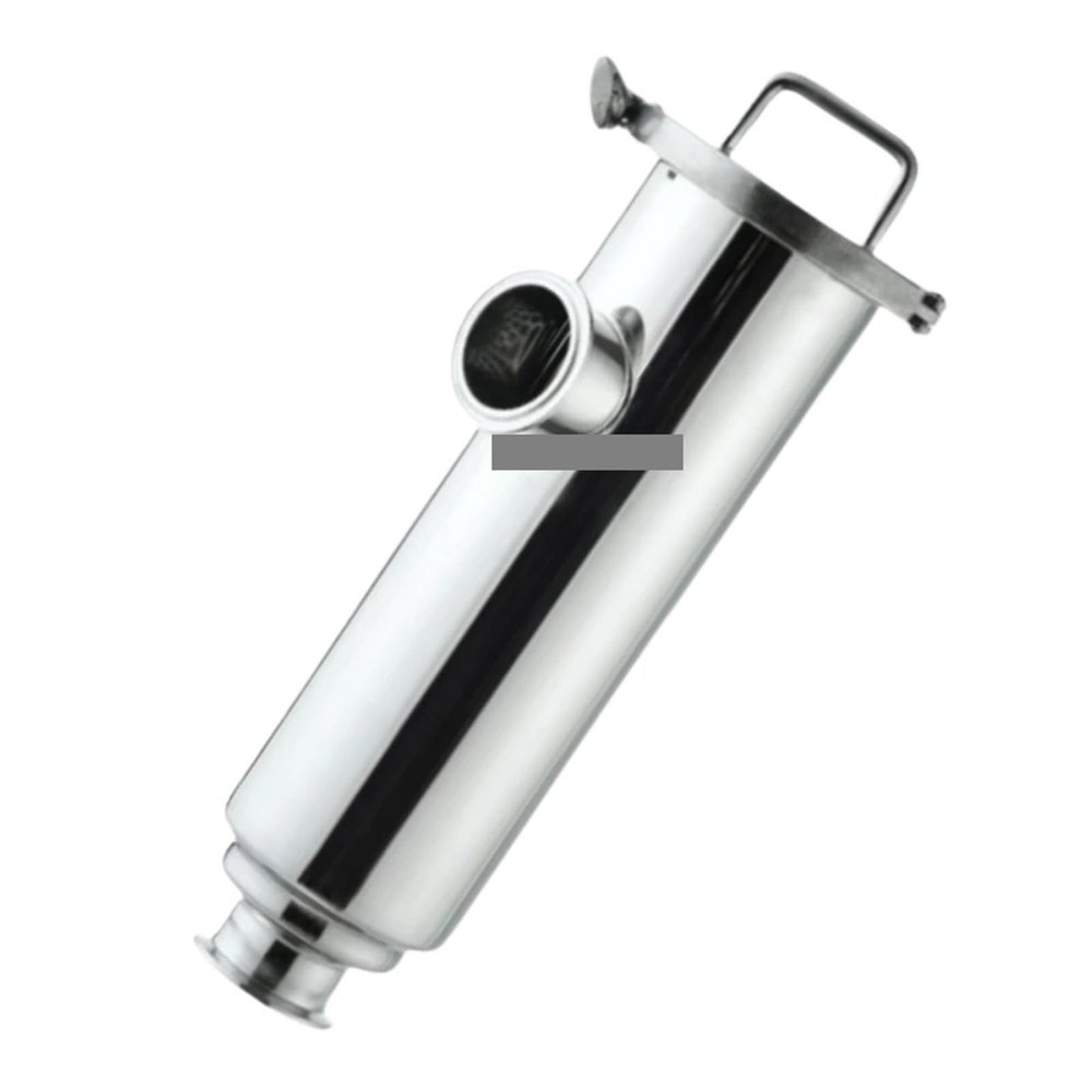VWWJCCRO Elbow Fitting, 76 mm Pipe x 3 in Tri-Clamp In-Line Filter Strainer, SUS304 Stainless Steel, 100 Mesh