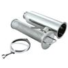VWWJCCRO Elbow Fitting, 76 mm Pipe x 3 in Tri-Clamp In-Line Filter Strainer, SUS304 Stainless Steel, 100 Mesh view 2