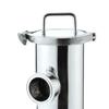 VWWJCCRO Elbow Fitting, 76 mm Pipe x 3 in Tri-Clamp In-Line Filter Strainer, SUS304 Stainless Steel, 100 Mesh view 3