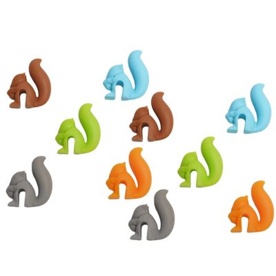 Bumiva Tea Cup Clip - Cute Squirrel Shape