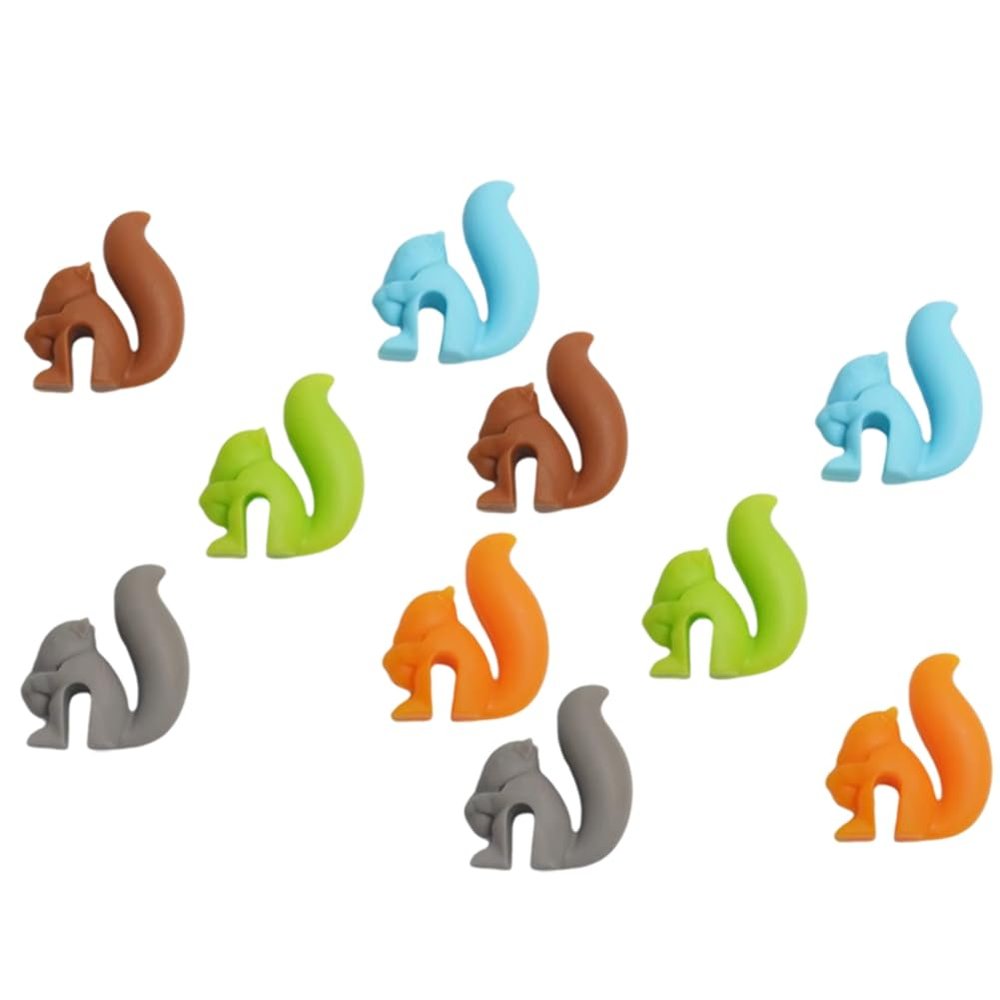 Bumiva Tea Cup Clip - Cute Squirrel Shape