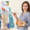 Acrylic Paint Brush Set - Nylon Brushes view 2