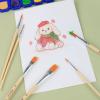 Acrylic Paint Brush Set - Nylon Brushes view 3