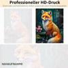 TISHIRON Red Fox Paint by Numbers Kit for Adults and Beginners view 3