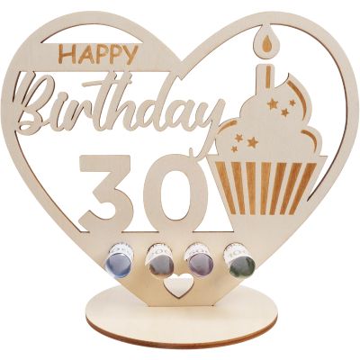 Heart-Shaped Money Gift for Birthdays