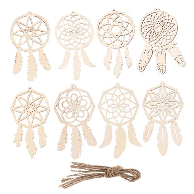 Mobestech 8-Piece Large Dreamcatcher Set