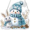 NEWENMO Snowman Diamond Painting Pendant view 1