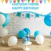 Birthday Number Candle 4 - Blue Purple view 3