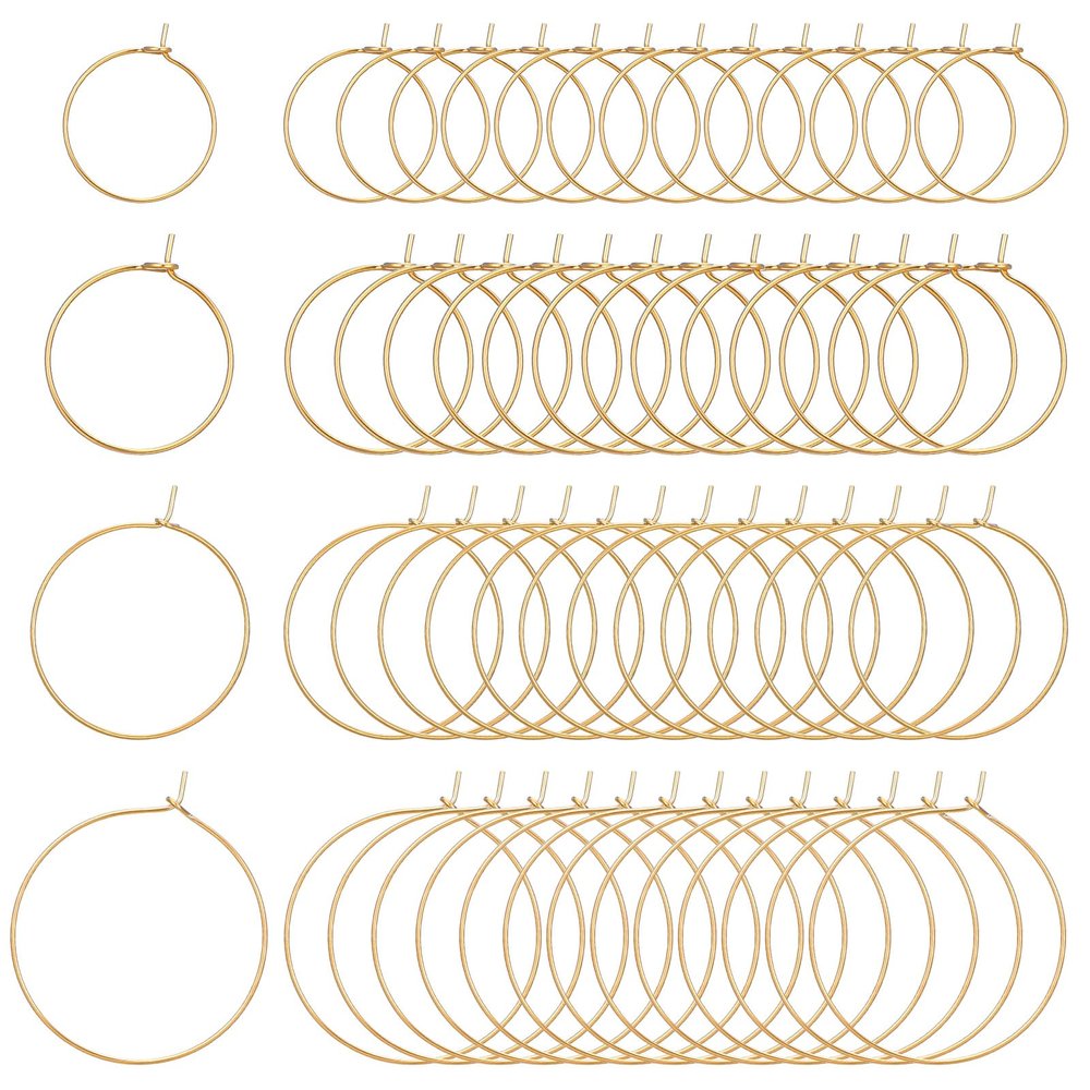 Sorcristy 120-Piece Earring Making Set (Gold)
