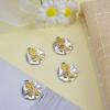 COGCHARGER 10-Piece Rose Petal Charms for Jewelry Making view 3
