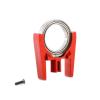 NAFRECX Metal Center Driveshaft with High-Speed Support for Arrma 3S/4S BLX/Mega 550 1/10 RC Cars, AR310878/ARAC4024, Red view 2