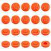 OLYCRAFT 20 Orange Button Covers Set view 1