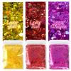 Red Holographic Glitter Powder for Crafting, 50g view 3