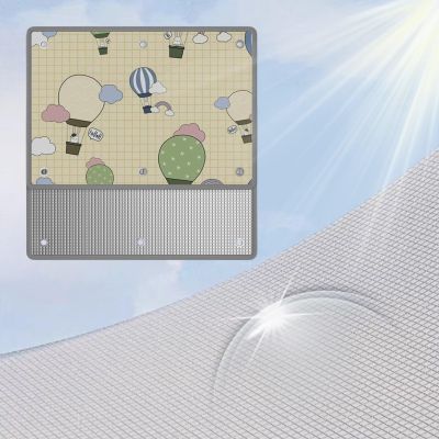 Reflective Window Film with Suction Cups