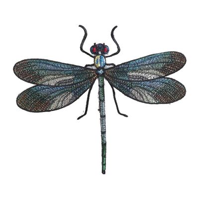 Large Dragonfly Iron-On Patch