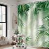 HNBFKD Tropical Jungle Shower Curtain, 100 x 190 cm view 4