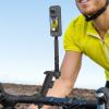 Adjustable Aluminum Alloy Selfie Stick Mount for Action Cameras with Secure Dual-Head Clamp view 2