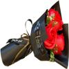 3 Red Artificial Rose Bouquet view 1