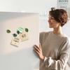 4 Tropical Leaf Refrigerator Magnets view 3