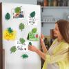 4 Tropical Leaf Refrigerator Magnets view 4