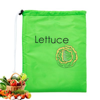 Green Salad Bag - Reusable Produce Bag