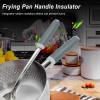 Heat-Resistant Silicone Pot Handle Cover view 3