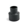 Gray/White PVC Reducer Coupler for Water Hoses, 1 Piece (50 × 32 mm) view 1