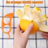 Orange Peeler | 5-Piece Tool Set | Easy Peeler for Fruits & Vegetables view 2