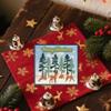 DELORIGIN Die-Cutting Templates with Pine Trees and Deer view 3