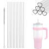 6-Pack Heart-Shaped Straws for Stanley Cup view 1