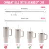 6-Pack Heart-Shaped Straws for Stanley Cup view 2