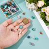 SUPERFINDINGS 84-Piece Natural Stone Pendant Set view 3