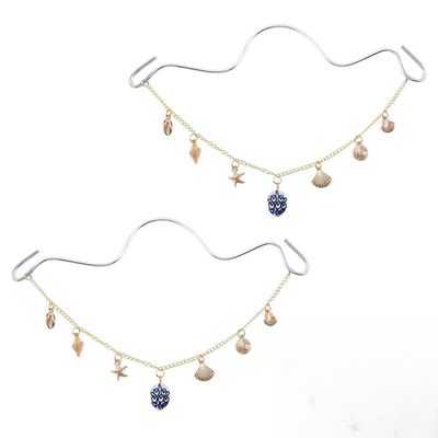 DELORIGIN Porcelain Car Hanging Ornament