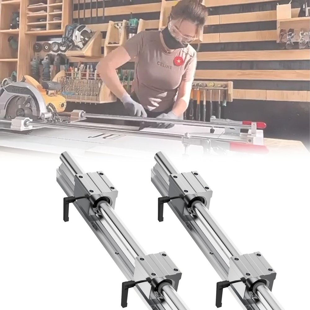CNC Linear Guide Rail Set, 1000/1600/2000 mm, SBR16, 600 mm Length