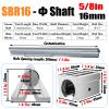 CNC Linear Guide Rail Set, 1000/1600/2000 mm, SBR16, 600 mm Length view 2