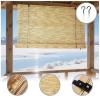 CLOYAO Weatherproof Bamboo Roller Blind view 2