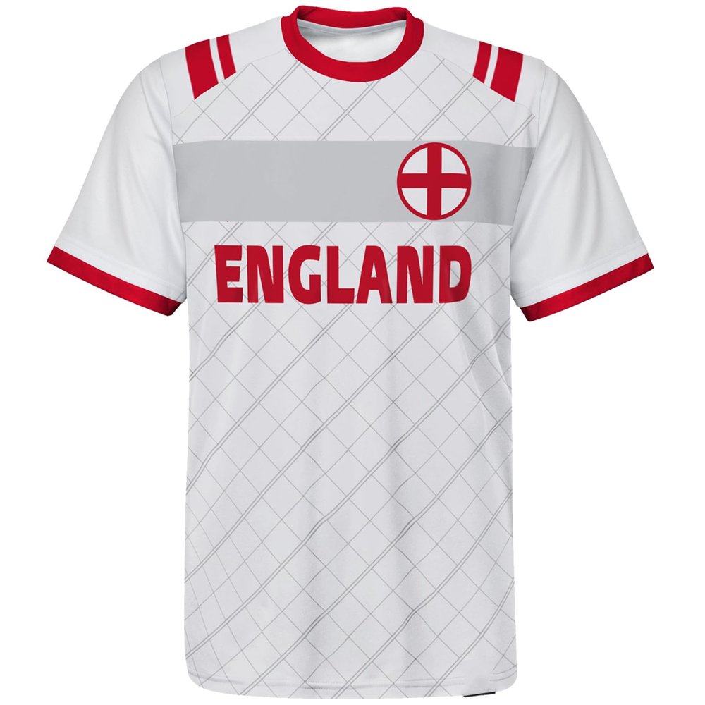 European Football/American Cup Fan T-Shirt, Flag Print, Short Sleeve, Breathable Quick-Dry, Men's/Women's, XXL