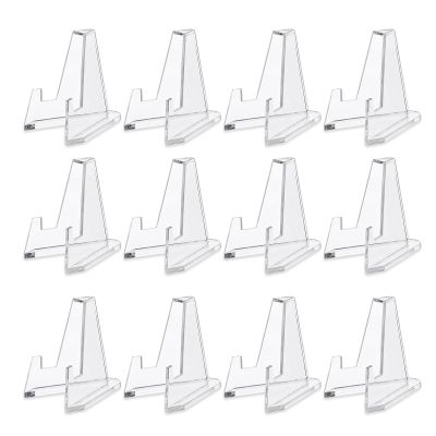 GQunit 12-Piece Acrylic Card Stands