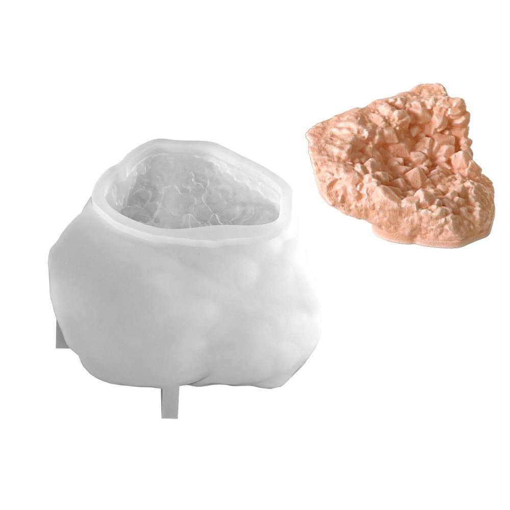 Stone-Shaped Silicone Molds for Soap Making