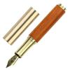 WEKAMOS Calligraphy Fountain Pen with Cap, Portable Metal and Wood Pen view 1