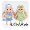 Klaisy 5pcs Doll Photo Props Black Frame Glasses view 3
