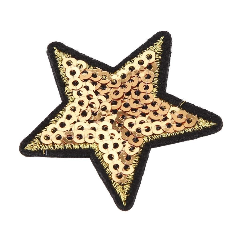 Zerodis DIY Star Patches - 12 Pieces for Bag Decoration