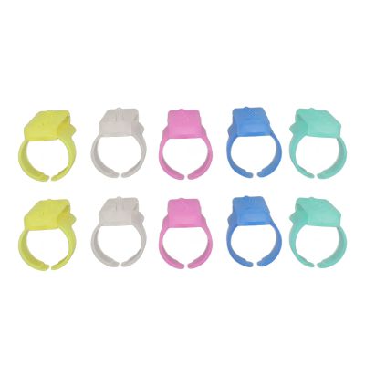 Zerodis Finger Holder - 10 Pack Plastic Yarn Holders